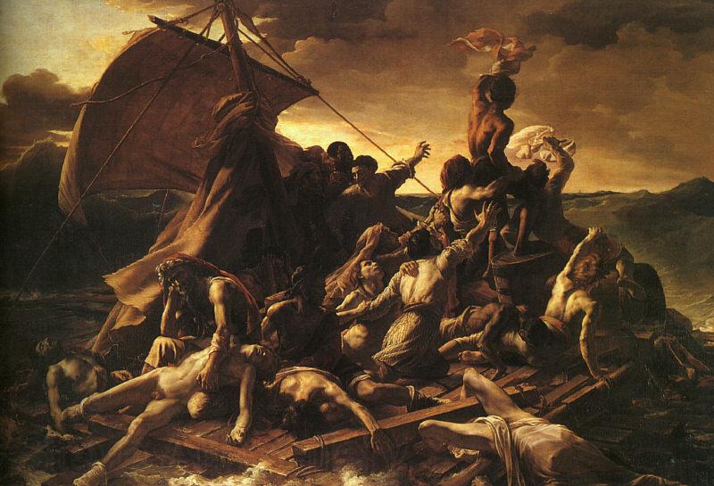  Theodore   Gericault The Raft of the Medusa Spain oil painting art